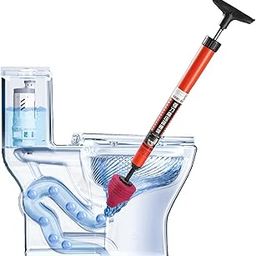 CREDULOUS Plunger for Toilet, Plunger Drain unblocker, High Pressure air Plunger Pump, Turbo Toilet Cleaning Pump, Toilet Pump Pressure-17