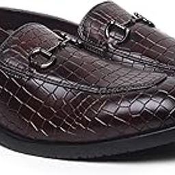 Lofos Mules for Men | Open Back Cut Loafers & Mules | Stylish, Flexible Slip-On Formal Shoes with Footpharma Footbed | Comfortable | Office-image-2