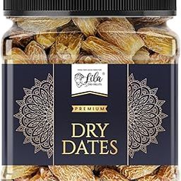 LILA DRY FRUITS Yellow Dry Dates 500 Grams – 100% Natural Khajoor | Sun-Dried, Sweet and Chewy, Ideal for Snacking, Cooking & Traditional Recipes | KhajurDry Fruits Perfect for Gifting-42