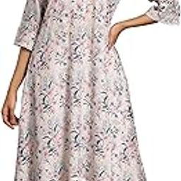 Women's Multi Printed Cotton A-Line Kurta With Palazzo-picture-11