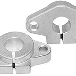 3DINNOVATIONS SHF12 12mm Flange Mount Aluminum Linear Rail Rod Shaft Guide Support Bearing - Set of 2 pcs-10