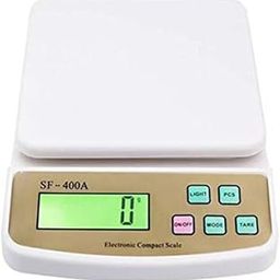 Planetoid Electronic Kitchen Digital Weighing Scale with Tare Function (10 Kg-SF 400A) Maximum Weight Capacity 10 Kg, Color White-7