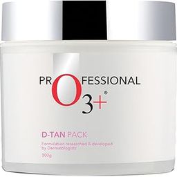 O3+ D-TAN Professional Face Pack for Instant Tan Removal & Glowing Skin with Lactic Acid, Pea Extract & Mint Extract - Ideal for All Skin Types (300g) | Detan Pack for Tan Removal for Face and Body-21