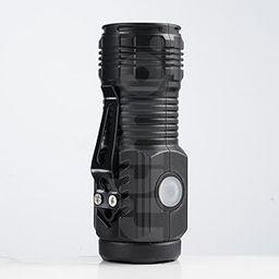 Ritmo Mini LED Torch, Pocket Torch, USB Micro Rechargeable, Lumens Mini LED Torch, Small, Handheld Mini LED Torch (Black)-22