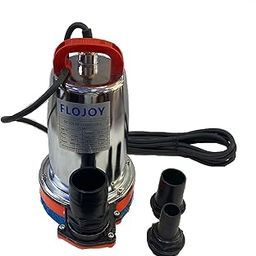 FLOJOY Asian Pumps&Machineries Solar Submersible Water Pump Dc 24V 220W Solar Panel Or Battery Operated Water Pump Head 25-30 Feet&Flow 9000Lph With For Irrigation Marine Boat Outlet 2"&3 Nozzle-picture-32
