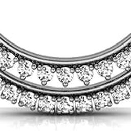 18k (750) White Gold and Diamond Mangalsutra for Women-image-24