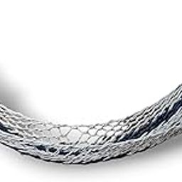 Watika Craft Rope Hammock with Wooden Spreader Bars | for Single Person, 30 Inches Width (Multicolour)-image-67