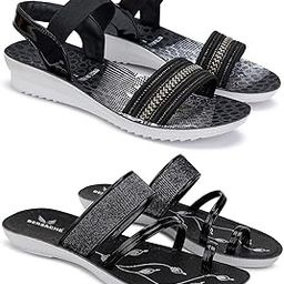 Soft Classic Casual with Regular wear Slippers for Woman | combo-1931-1946-image-57