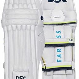 DSC Condor Glider Leg Guard, Youth-Right (White-Red)-image-19