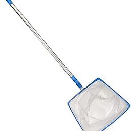UJEAVETTE Pool Skimmer Net with 40" Telescopic Cleaning Leaves Net for Pond Debris-picture-20