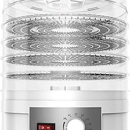 Electric Food Dryer Machine Overheat Protection 5 Trays for Fruit Snacks | 1 Food Dehydrator-picture-13