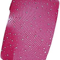 Women y Rhinestones Fishnet Net Mesh Stockings Tights Pantyhose Rose Red-image-17