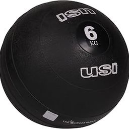 USI UNIVERSAL Rubber Slam Ball, Slam Medicine Balls 6Kg Smooth Textured Grip Dead Weight Balls For Crossfit, Exercise & Fitness, Strength & Conditioning Exercises-14