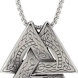 Norse Jewelry Fashion Party Wedding Fine Jewelry Jewelry birthday gifts Zinc And Metal Pendant Necklace Chain For Men And Women-image-11