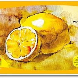 Navneet Youva | Yellow Drawing Book for Students and Budding Artists| Small Size | A4 size 21 cm x 29.7 cm | 36 Pages | Pack Of 12-18