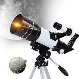 Citaaz Astronomical Telescope 30070 with 70mm Aperture, 300mm Focal Length, 15X - 150X Magnification Finder Scope, Adjustable Tripod, Phone Adapter. Ideal for Kids & Beginners-12