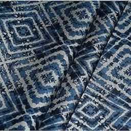 Men's Pure Cotton Digital Hd Printed Unstitched Shirt Fabric (DG94M2, Free Size)-image-10