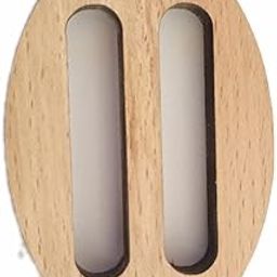 Ekta Enterprise Assorted Oval Wooden Buckle Dia. 3 x 2 Inches for Macrame Belt, Art and Crafts, DIY Projects, Designer Ladies Belts Pack of 3-image-11