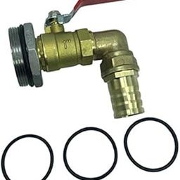 Losa DN50 Ton Barrel Valve Adapter Copper Valve for 200/210L 50 gallon D-picture-24