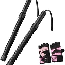 2 Pieces Ropeless Battle Ropes Steel Strength Training Weighted Battle Ropes Style D| Sports Equipment | Outdoor Sports Gear | Exercise Gear-image-62