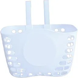 CALANDIS Kids Bike Front Basket Cute Front Handlebar Hanging for Picnic Balance Bikes White | Baskets | Bicycle Accessories-image-10