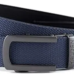halden CANVAS Belt For Men Formal (Adjustable Fits Up to 44 Inch Waist) Ratchet Straps, Unique Magnetic Auto-lock Buckle Canvas Leather Belt For Men-picture-46