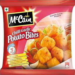 Mccain Chilli Garlic Potato Bites, 420 g Regular Pack-image-47