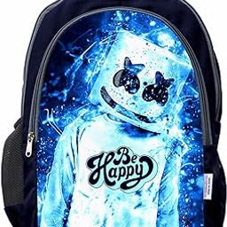 15.2 Inch Laptop Backpack for Men & Women | Waterproof, Durable Laptop Bag | Premium School & Travel Backpack | Fits Up to 15.2" Laptops | With Digital Print | Pack of 1-8