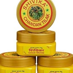 Shivika Chandan Tilak, Pure Sandalwood Powder with Saffron, Traditional Religious Ritual Use-15
