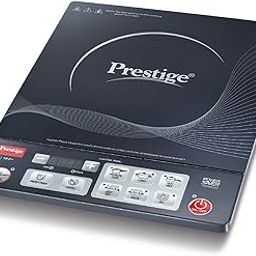 Prestige PIC 19.0 Plus 1900W Slim Induction Cooktop with Push button (Black)-1