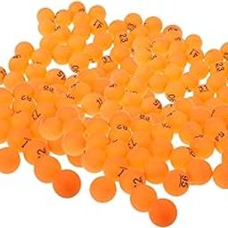 MERISHOPP® 200 Pieces PP Material Table Tennis Balls 40mm Number 1-100 |Sporting Goods | Indoor Games | Table Tennis, Ping Pong-image-40