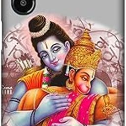 NDCOM for Samsung M16 5G Back Cover | Premium F16 5G Samsung Cover for Ultimate Protection | Galaxy M16 Back Cover |Hanuman and Ram Printed Hard Case-image-106