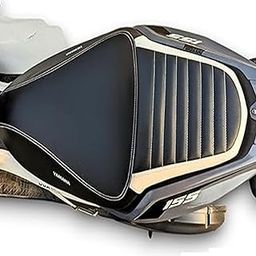 Zombieeast Scooty/Scooter Waterproof Leather Durable Plain Seat Cover/Seatcover Protect Rust&Dust Black Suitable for AEROX-image-96