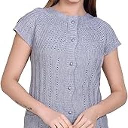 Half Sleeves Winter wear Cardigan for Women-image-82