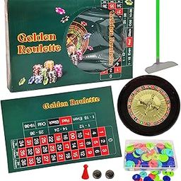 FunBlast Roulette Game for Adults – Golden Roulette Casino Game, Board Games for Adults Family, Fun Party Games for Boys & Girls-image-1
