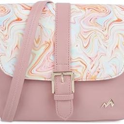 Faux Leather Secure Magnet Snap Casual Sling Bag For Women-43