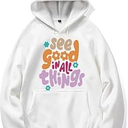 Cute Hoodie Sweatshirt Anime Girl Women Anime Causal Stylish Latest Black Lavender Beige Peach White-image-80