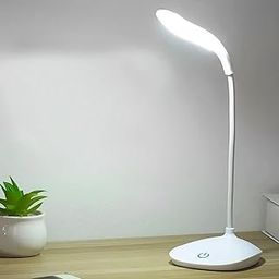 QURACK Wireless Desk Lamp for Study, Laptop & Work with 3 Level Brightness LED Light | Touch Control Eye Care Night Light, Portable Reading Eye Soft Lamp Light-picture-11