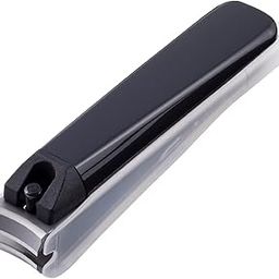 Kai Premium Nail clipper Black M size super sharp with Nail file-53