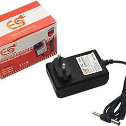 Electronic Spices 24V 1A AC to DC Power Supply Adapter for LCD Monitor LED Strip Light DVR NVR Security Cameras System CCTV Accessories-Black-12