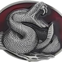 MERISHOPP® Mens 3D Snake Western Cowboy Belt Buckle Vintage Style Metal Alloy Buckle|Clothing Shoes & Accessories | Mens Accessories |1 Piece Buckle-picture-13