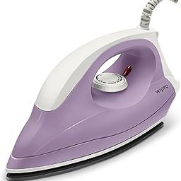 Wipro Gd205 Super Deluxe 1000 Watt Automatic Electric Dry Iron | Large Soleplate|Anti Bacterial German Weilburger Double Coated Soleplate | Quick Heat Up - 1000 Watts, Aluminium-image-56