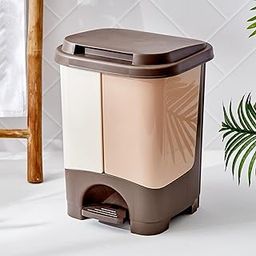 Home Centre SS24 - DUAL COMPARTMENT PEDAL BIN - 31.3 X 28.5 X 41.5 CM - 25202-22