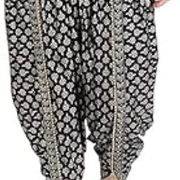 Women Casual Loose Harem Pants Casual Print Yoga Trousers (Printed Dhoti)-image-46