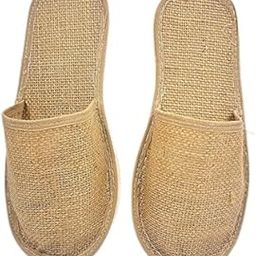 Free-Size Jute Slipper Soft Style Non-Woven Slippers Footwear for Home Hotel Travell and Spa Saloon Closed-Toe-picture-11