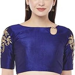 Women's Polyester Elbow length sleeves Blouse-image-39