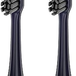 Moral Co Stealth Electric Toothbrush Brush Heads | Pack of 2 | Black | Replacement Brush Heads For Stealth Electronic Toothbrush-picture-26