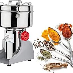 Vishvas Oil Maker Spice Masala Grinder Machine 1Kg With Fast And Efficient Grinding For Spices, Herbs And Dry Fruits 1 Kg, Stainless Steel-71