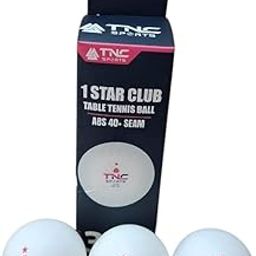 TNC SPORTS 1 Star Table Tennis Club Ball (Pack of 3)-25