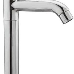 ZAP Flora Stainless Steel Tall Pillar Cock | Chrome Finish 9-Inch Faucet for Kitchen Sink, Bathroom Wash Basin, and Countertop Sinks | Hot or Cold Water Tap-image-12
